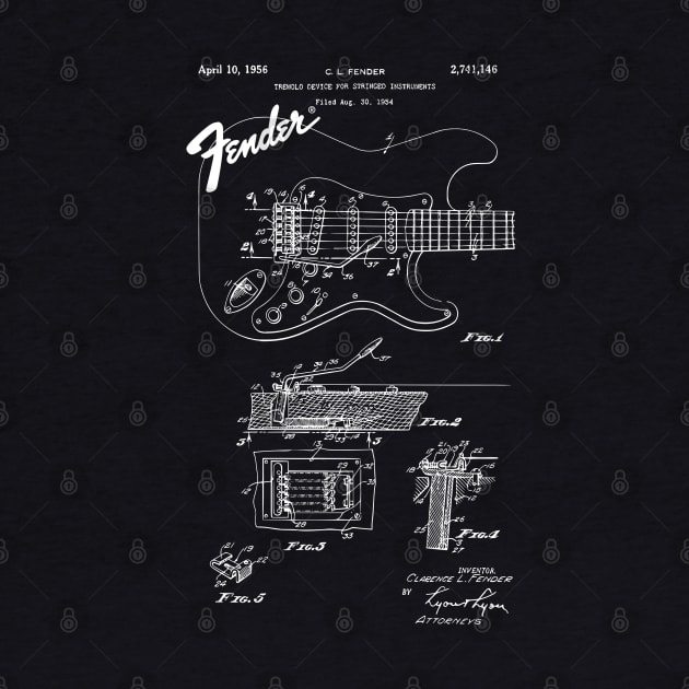 US Patent - Fender Stratocaster Guitar by Taylor'd Designs